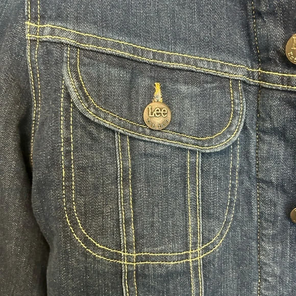 Lee Storm Rider vintage amazing black Sherpa insulated perfect women’s M mint!! - Picture 7 of 12